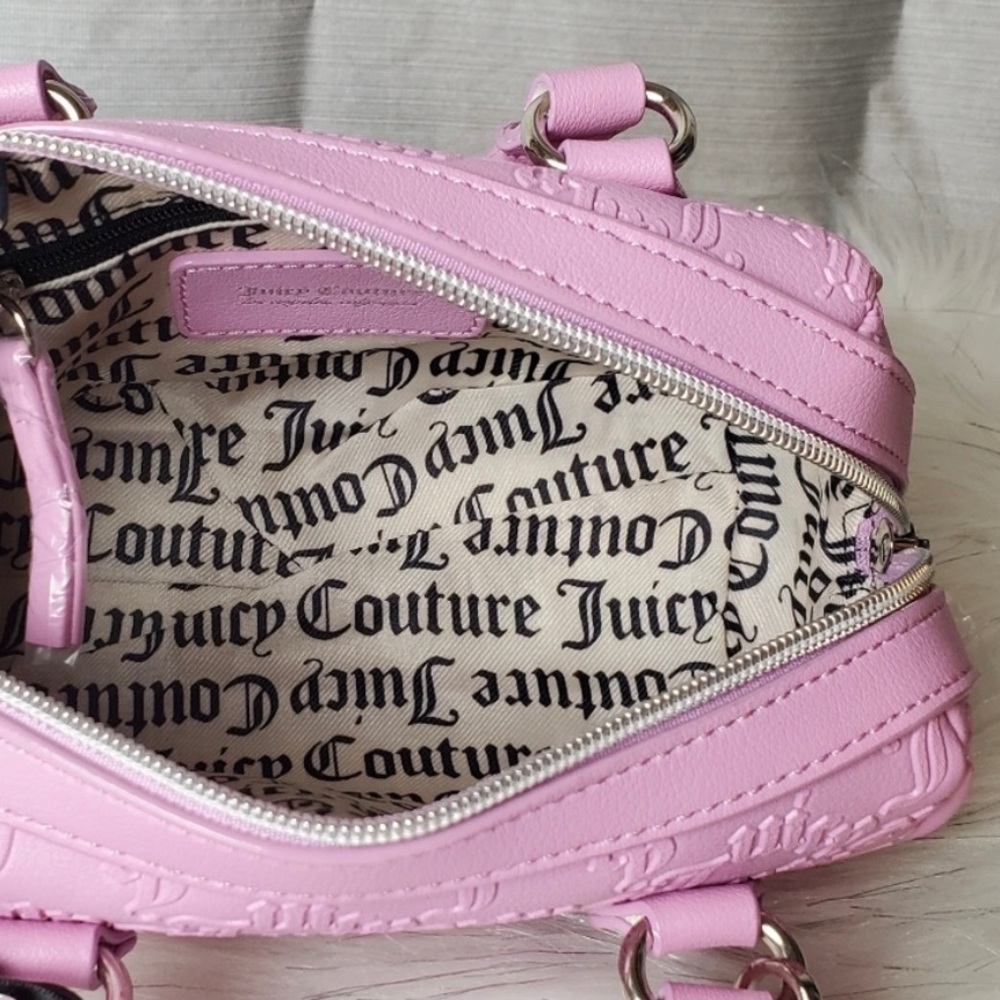 💗Juicy Couture Pink Fondant Semi Charmed Satchel💗 - Picture 5 of 8